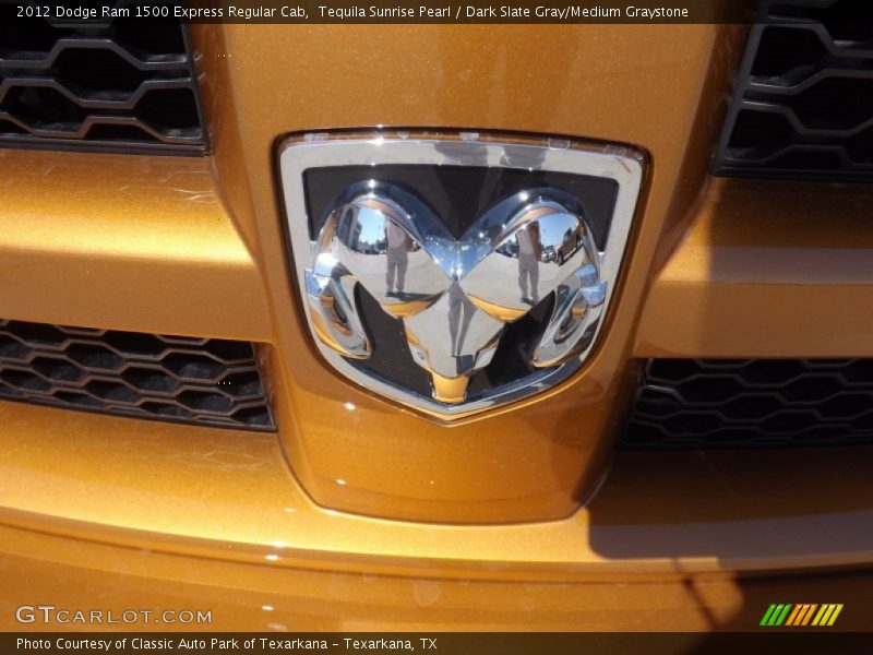 Tequila Sunrise Pearl / Dark Slate Gray/Medium Graystone 2012 Dodge Ram 1500 Express Regular Cab