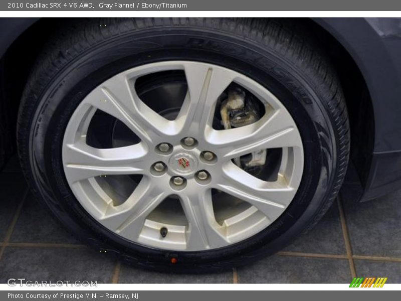 Gray Flannel / Ebony/Titanium 2010 Cadillac SRX 4 V6 AWD