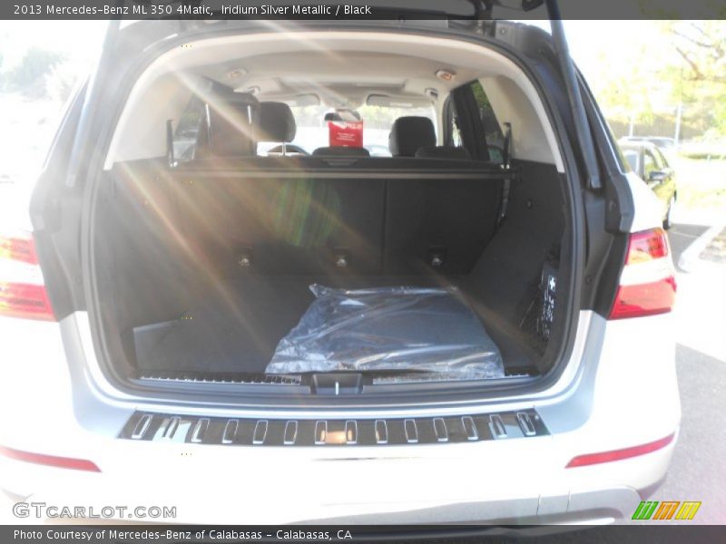 Iridium Silver Metallic / Black 2013 Mercedes-Benz ML 350 4Matic