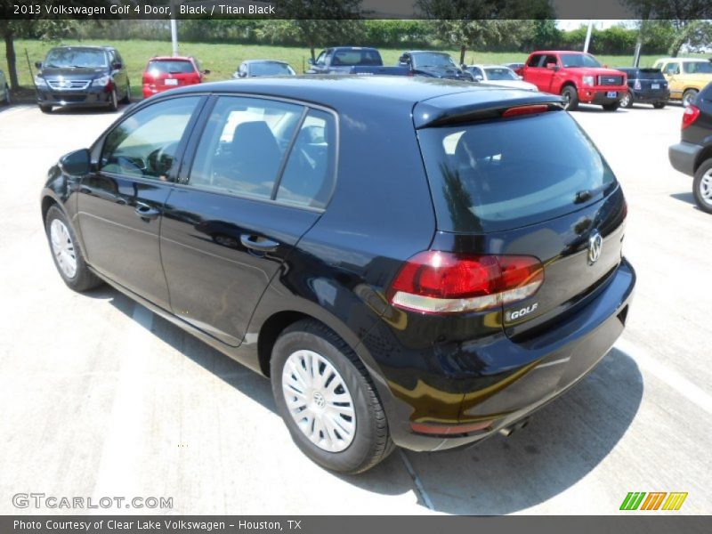 Black / Titan Black 2013 Volkswagen Golf 4 Door