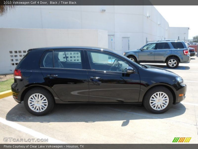 Black / Titan Black 2013 Volkswagen Golf 4 Door