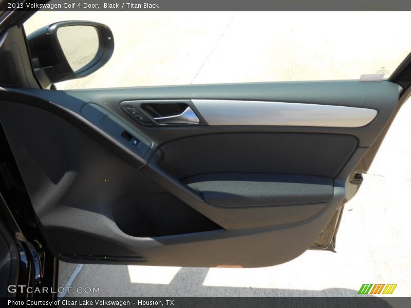 Black / Titan Black 2013 Volkswagen Golf 4 Door