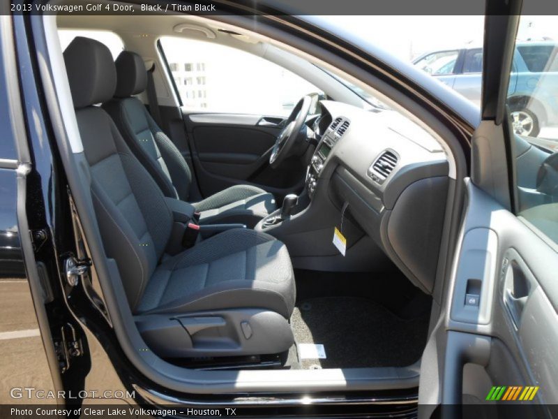 Black / Titan Black 2013 Volkswagen Golf 4 Door