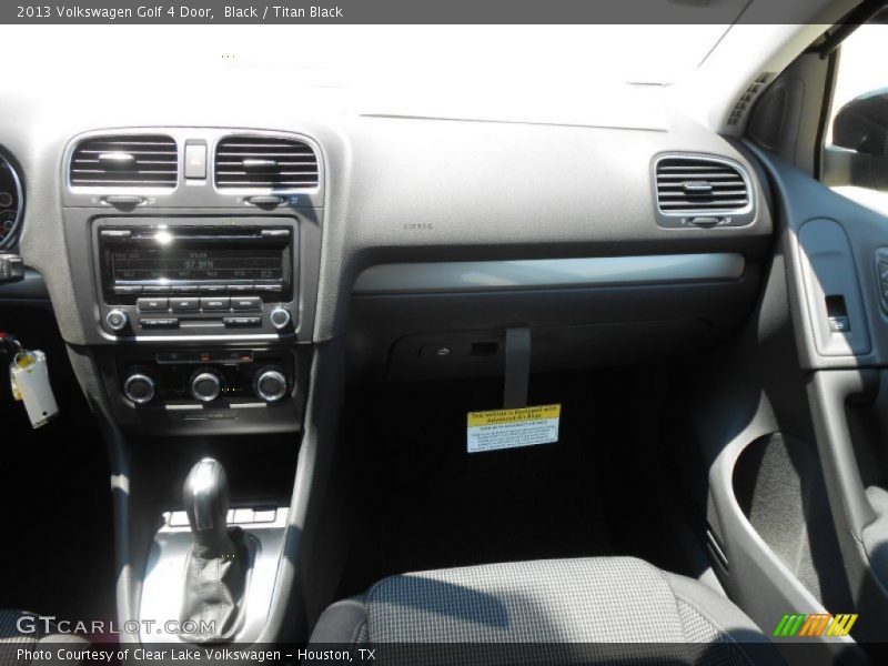 Black / Titan Black 2013 Volkswagen Golf 4 Door