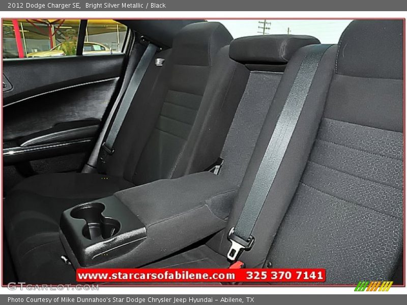 Bright Silver Metallic / Black 2012 Dodge Charger SE