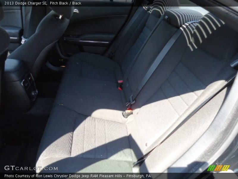 Pitch Black / Black 2013 Dodge Charger SE