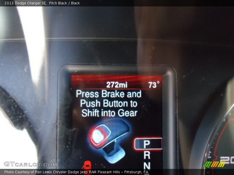 Pitch Black / Black 2013 Dodge Charger SE