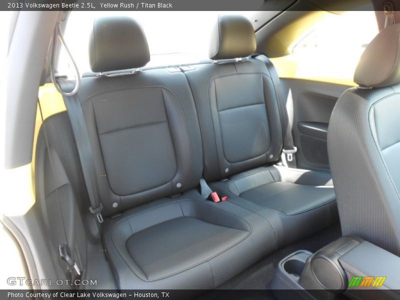 Yellow Rush / Titan Black 2013 Volkswagen Beetle 2.5L