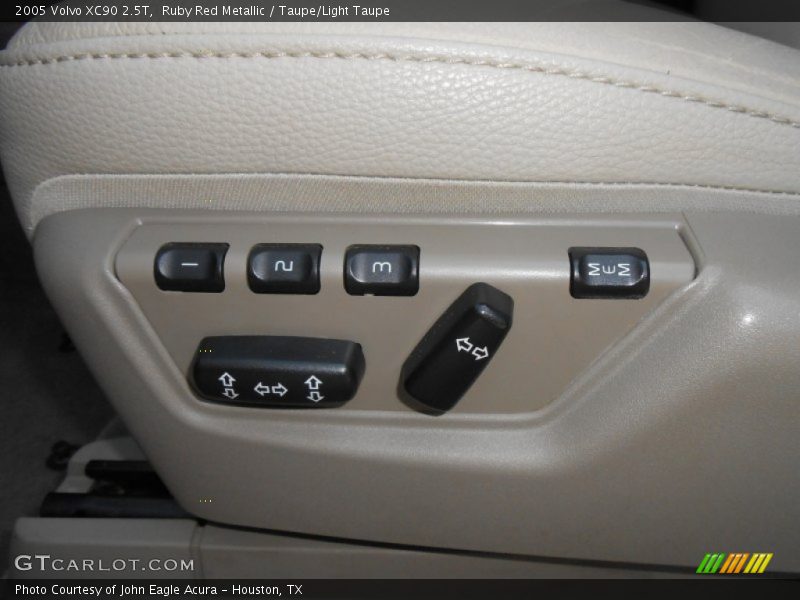 Ruby Red Metallic / Taupe/Light Taupe 2005 Volvo XC90 2.5T