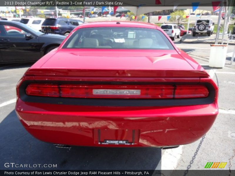 Redline 3-Coat Pearl / Dark Slate Gray 2013 Dodge Challenger R/T