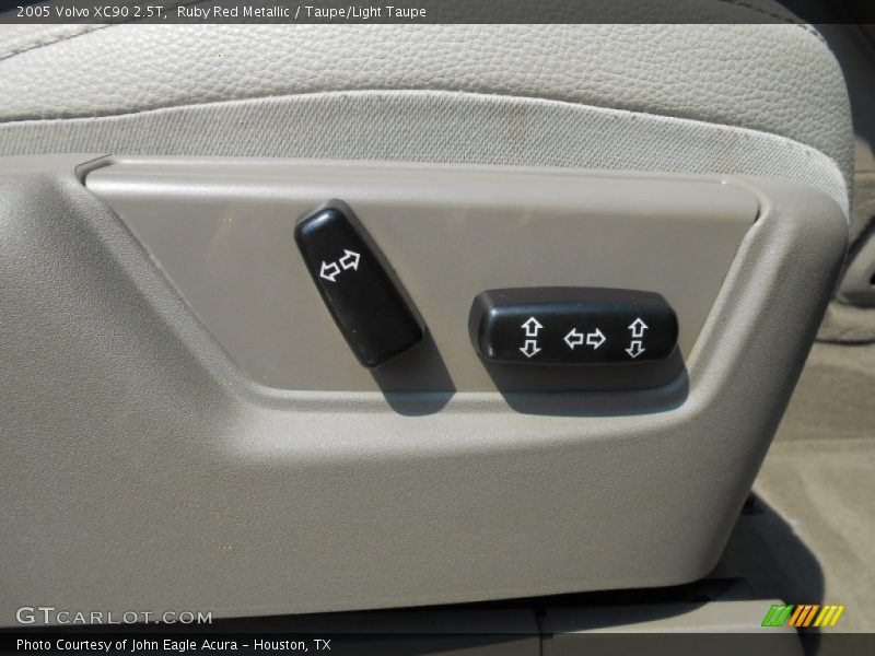 Ruby Red Metallic / Taupe/Light Taupe 2005 Volvo XC90 2.5T