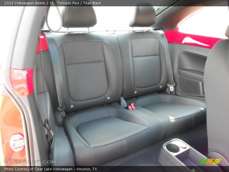 Tornado Red / Titan Black 2013 Volkswagen Beetle 2.5L