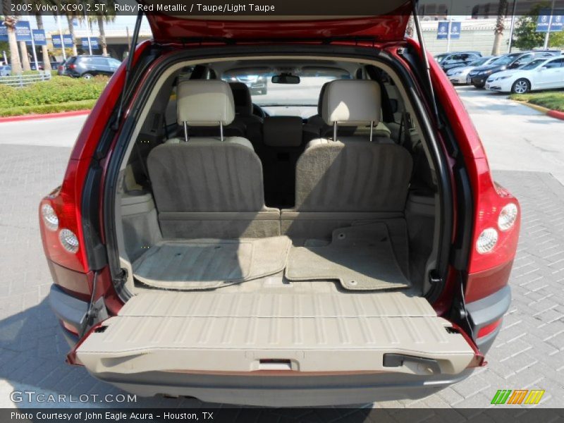 Ruby Red Metallic / Taupe/Light Taupe 2005 Volvo XC90 2.5T