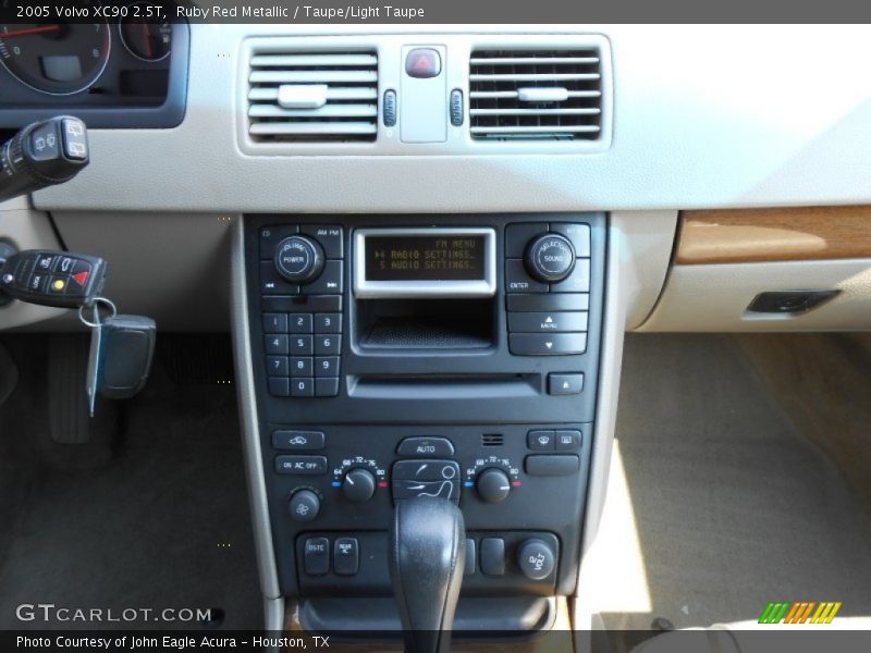 Ruby Red Metallic / Taupe/Light Taupe 2005 Volvo XC90 2.5T