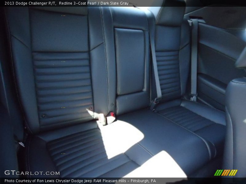 Rear Seat of 2013 Challenger R/T
