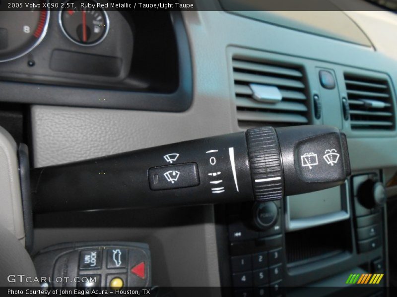 Ruby Red Metallic / Taupe/Light Taupe 2005 Volvo XC90 2.5T