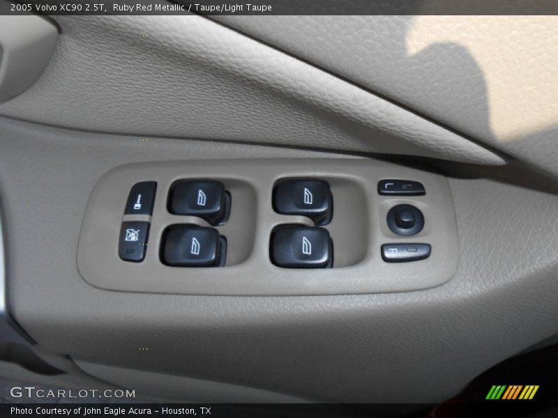 Ruby Red Metallic / Taupe/Light Taupe 2005 Volvo XC90 2.5T