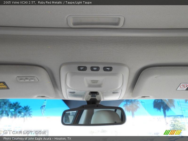 Ruby Red Metallic / Taupe/Light Taupe 2005 Volvo XC90 2.5T