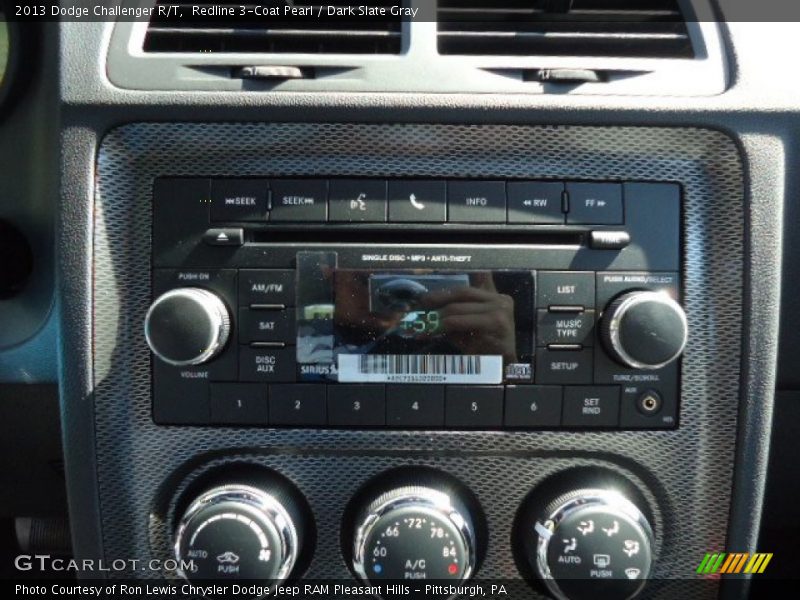 Audio System of 2013 Challenger R/T