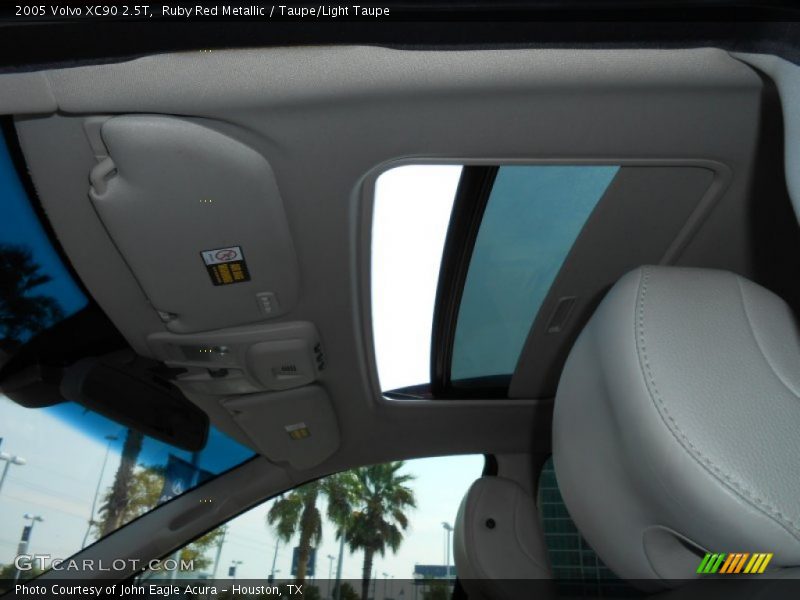 Ruby Red Metallic / Taupe/Light Taupe 2005 Volvo XC90 2.5T