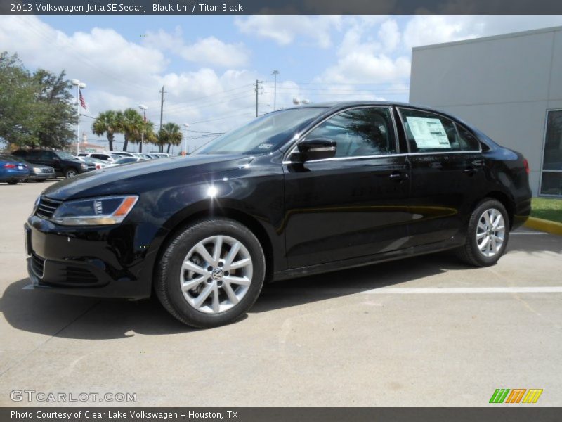 Black Uni / Titan Black 2013 Volkswagen Jetta SE Sedan