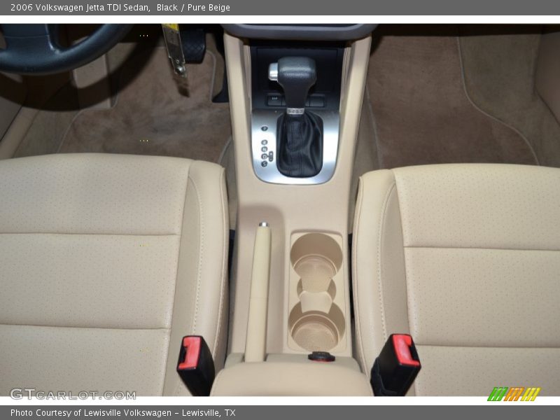 Black / Pure Beige 2006 Volkswagen Jetta TDI Sedan