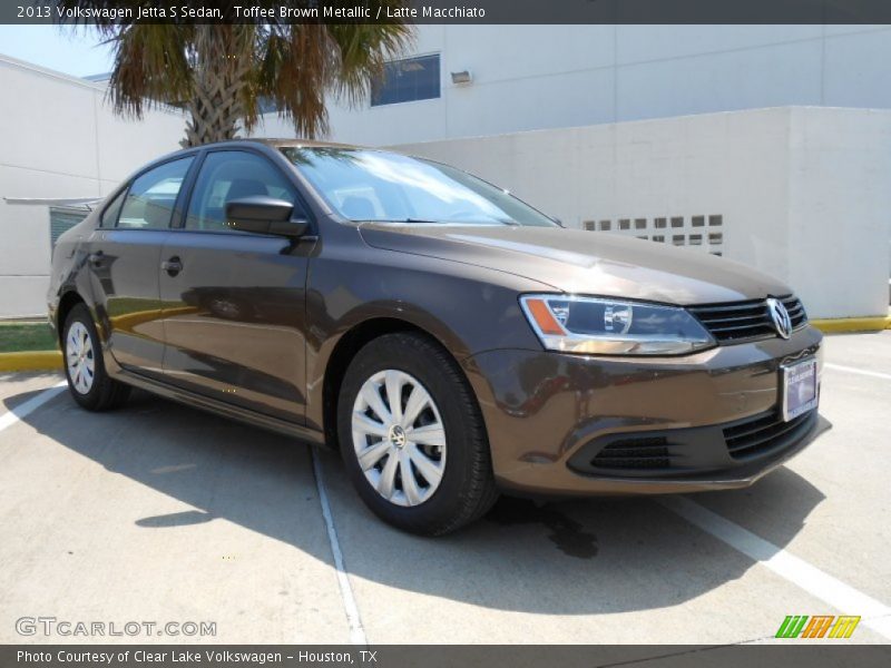 Toffee Brown Metallic / Latte Macchiato 2013 Volkswagen Jetta S Sedan