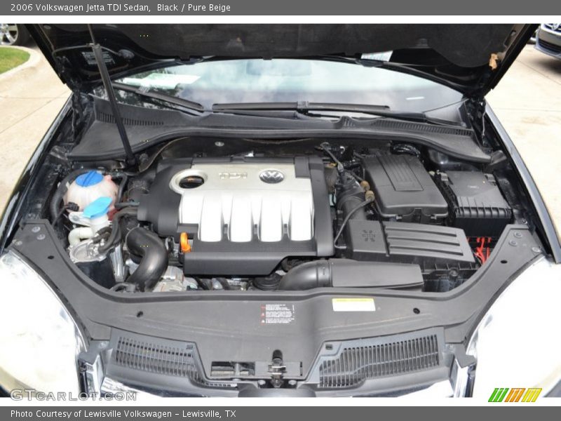 Black / Pure Beige 2006 Volkswagen Jetta TDI Sedan