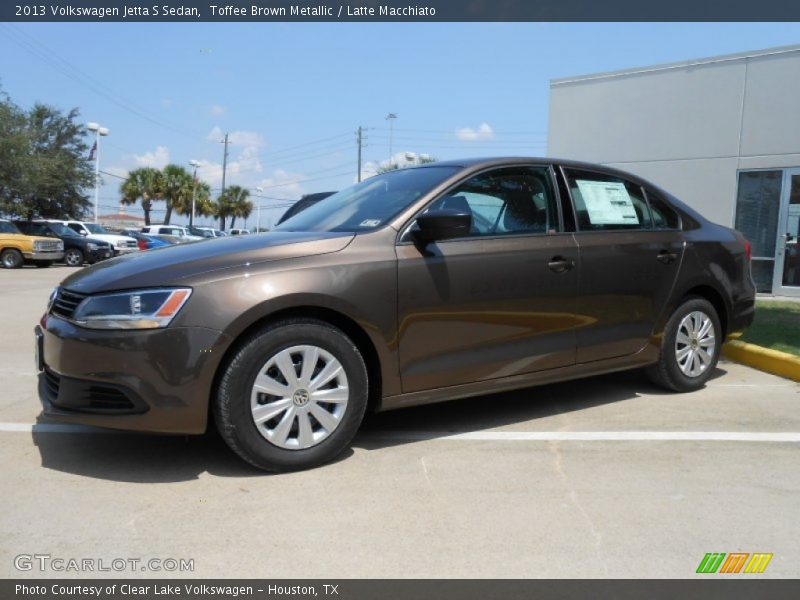 Toffee Brown Metallic / Latte Macchiato 2013 Volkswagen Jetta S Sedan