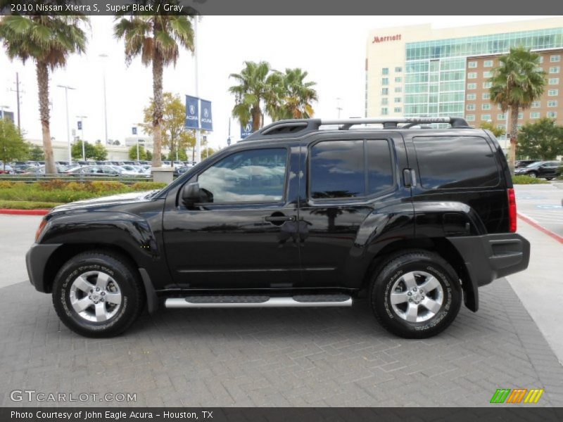 Super Black / Gray 2010 Nissan Xterra S