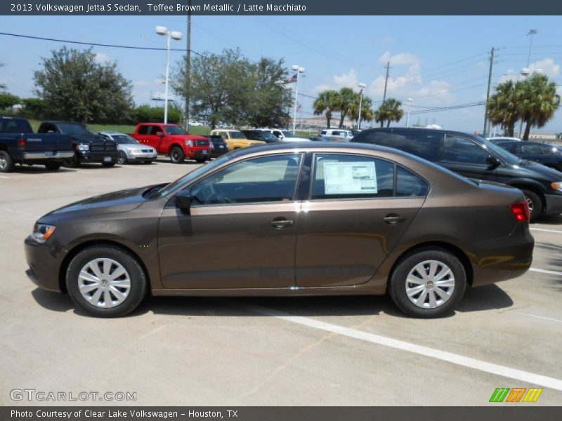 Toffee Brown Metallic / Latte Macchiato 2013 Volkswagen Jetta S Sedan