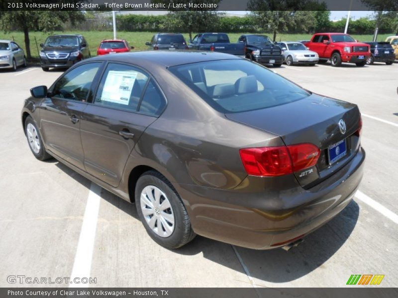 Toffee Brown Metallic / Latte Macchiato 2013 Volkswagen Jetta S Sedan