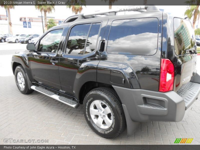 Super Black / Gray 2010 Nissan Xterra S