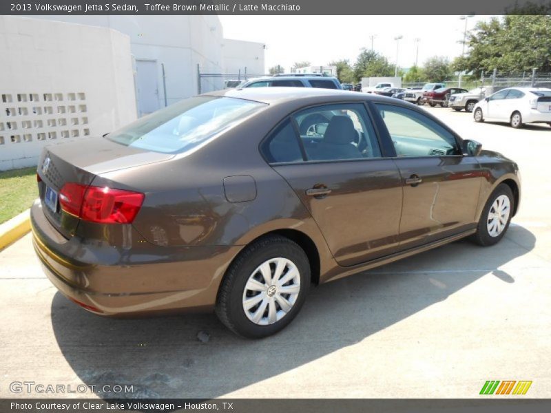 Toffee Brown Metallic / Latte Macchiato 2013 Volkswagen Jetta S Sedan