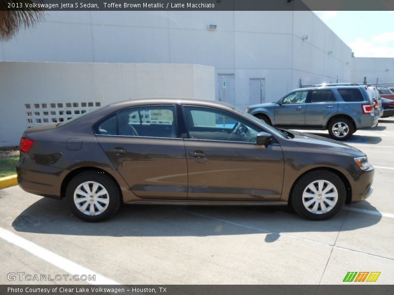 Toffee Brown Metallic / Latte Macchiato 2013 Volkswagen Jetta S Sedan