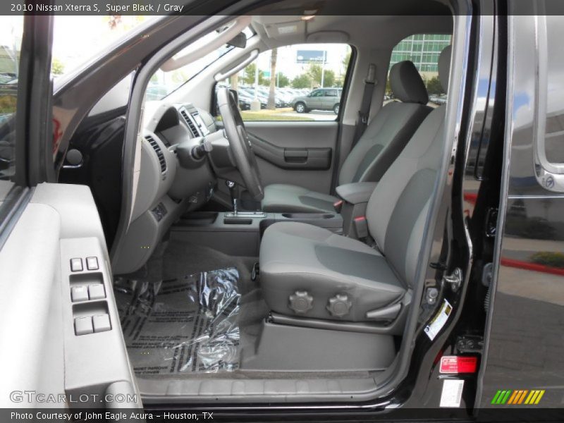Super Black / Gray 2010 Nissan Xterra S