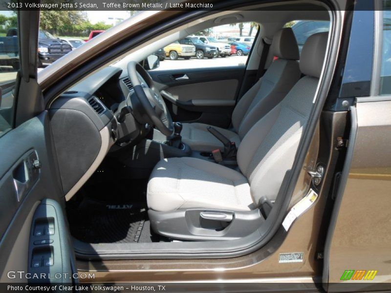 Toffee Brown Metallic / Latte Macchiato 2013 Volkswagen Jetta S Sedan