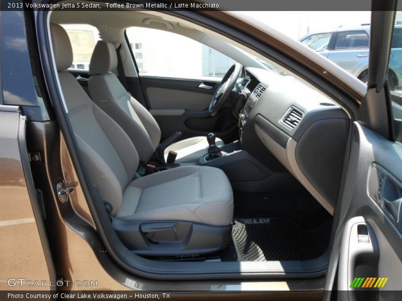 Toffee Brown Metallic / Latte Macchiato 2013 Volkswagen Jetta S Sedan