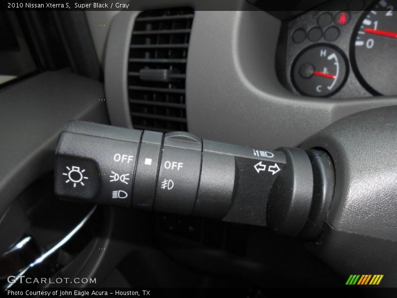 Super Black / Gray 2010 Nissan Xterra S
