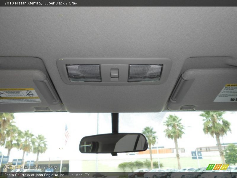 Super Black / Gray 2010 Nissan Xterra S