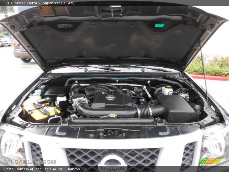 Super Black / Gray 2010 Nissan Xterra S
