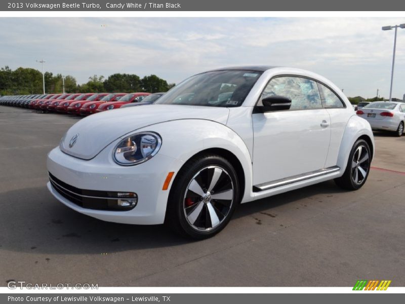 Candy White / Titan Black 2013 Volkswagen Beetle Turbo