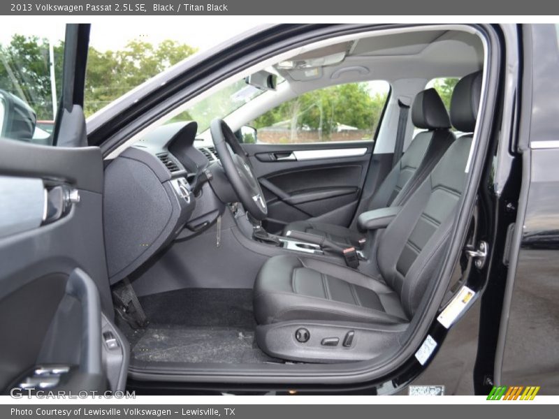 Black / Titan Black 2013 Volkswagen Passat 2.5L SE