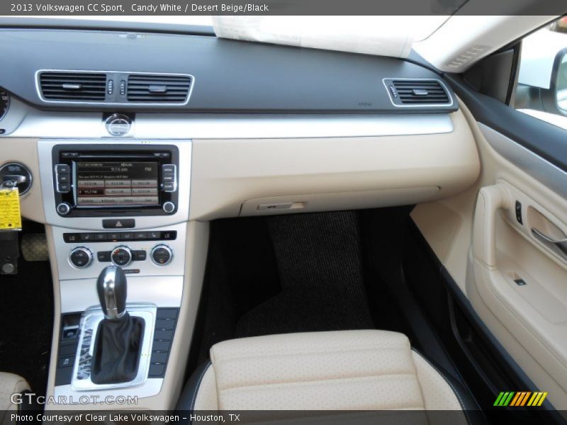 Candy White / Desert Beige/Black 2013 Volkswagen CC Sport