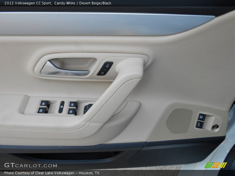 Candy White / Desert Beige/Black 2013 Volkswagen CC Sport