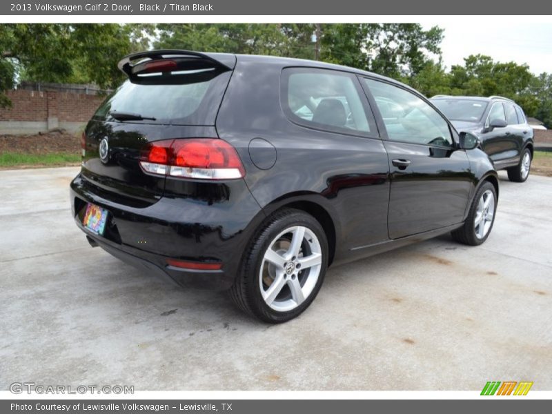 Black / Titan Black 2013 Volkswagen Golf 2 Door