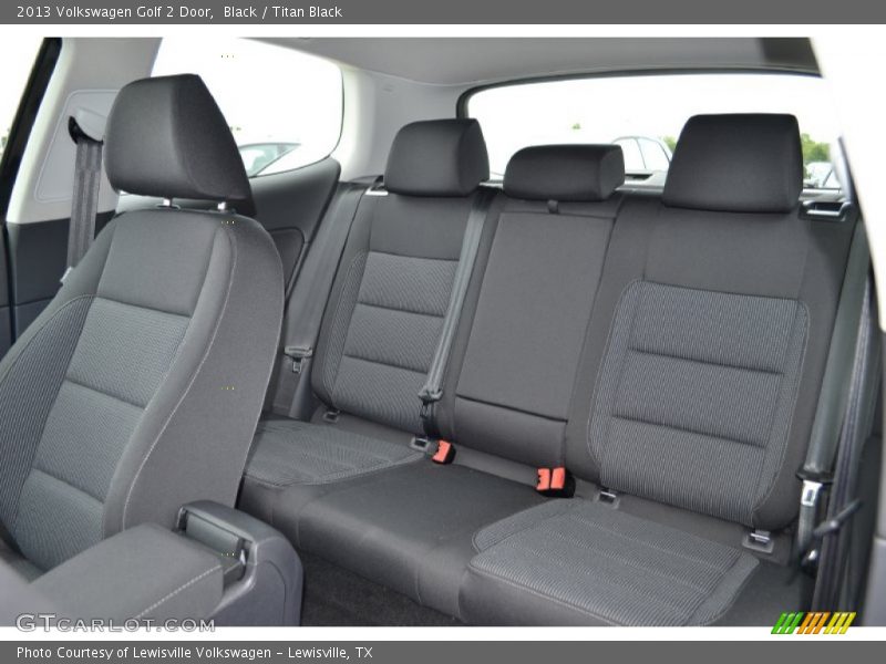Black / Titan Black 2013 Volkswagen Golf 2 Door