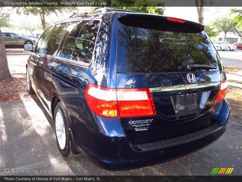 Midnight Blue Pearl / Gray 2006 Honda Odyssey Touring