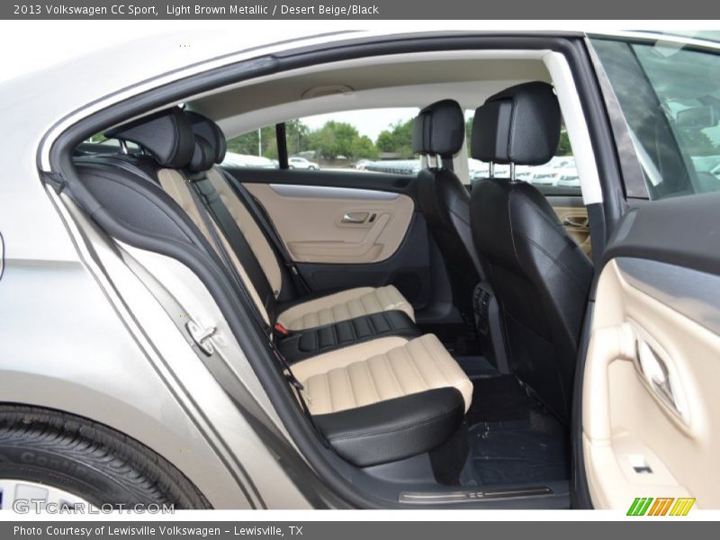 Light Brown Metallic / Desert Beige/Black 2013 Volkswagen CC Sport