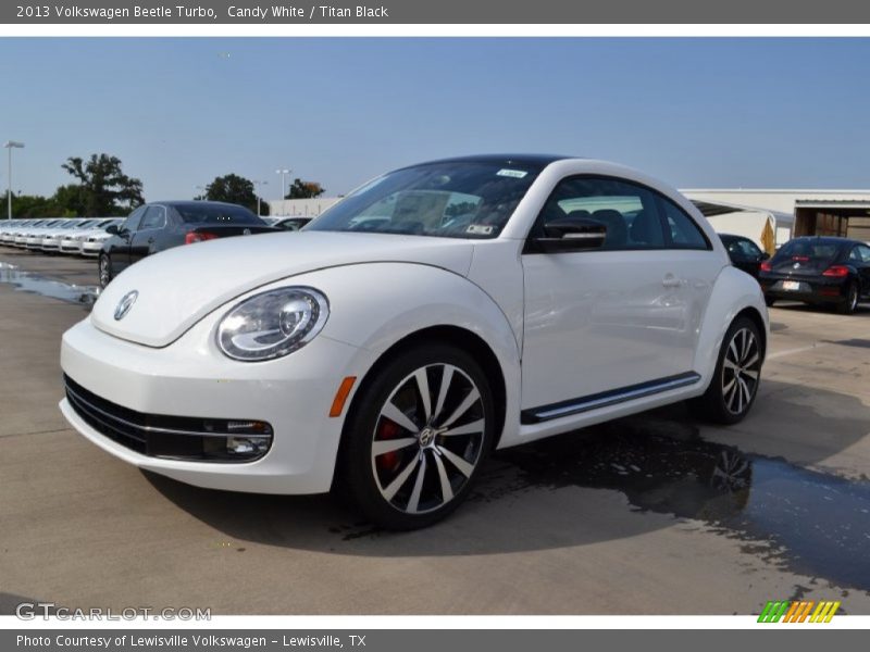 Candy White / Titan Black 2013 Volkswagen Beetle Turbo